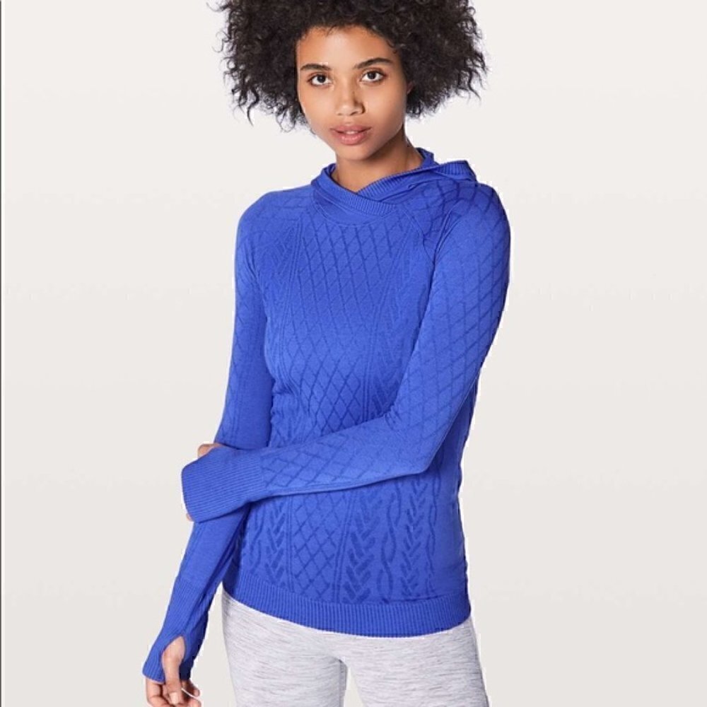 Lululemon Rest Less Hoodie Blazer Blue